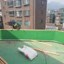 칼라강판 지붕공사 이미지