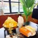 몽실베이커리 | 광안리카페 듀플릿 부산 광안점｜망고빙수 퍼포먼스와 후르츠산도, 몽실카토가 있는 유럽풍 카페