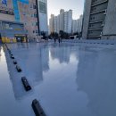폴리우레아 주차장 방수-강원도 춘천시 석사동 주차장 바닥 공사 현장