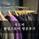 우드비 팝업스토어 방문후기
