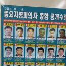 공개수배자 명단 신고보상금 받을 수 있습니다 이미지