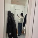 11545-11-08-27 | 유니클로 배기커브진 여성 중청 블루 내돈내산 후기 (ft. 26 27사이즈 비교 착용샷 코디 수선 방법)