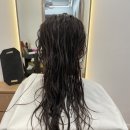 긴머리허쉬컷 본식끝나고 커트한후기 홍대미용실추천 헤어어디자인모습