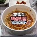 영덕 현지인 추천 맛집 물회전문점 내돈내산 후기 백경횟집