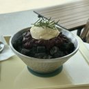 푸르던 - 군산시 아동남로 33 | 군산 빙수 맛집 카페 푸르던_망고 & 흑임자 빙수 후기