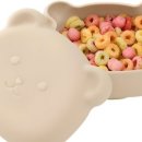 아띠래빗 아기 곰 흡착볼 450ml 크림베이지