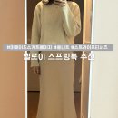 주식회사 롱아이티방송 | 3040 여성 봄옷 추천,엘로이 스커트,니트,스트라이프 티셔츠 착용 후기 및 스프링룩 추천