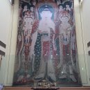 진주 청곡사 목조석가여래삼존좌상 이미지