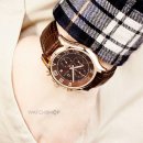 [애쉬포드] Bulova Men's Chronograph Brown Leather Strap Watch (97B120) $99 이미지