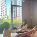 아이랑 커플 요가 이미지