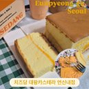 대왕통카스테라 (용화점) | 맛집 청구성심병원 병문안 디저트 집들이 선물 9종 생크림과 함께 즐기는, 치즈당 대왕 카스테라 연신내점