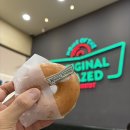 [서울 잠실 롯데월드몰] 크리스피크림도넛 오리지널 우유크림필드 맛 후기