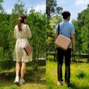 레투 여행용 레디백 미니캐리어 와 여행용 화장품 파우치