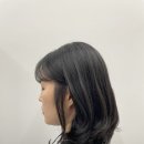 아데라움 앞 화장실 | 울산 삼산동 미용실 아나브헤어 시연실장 중단발 C컬펌 단발펌