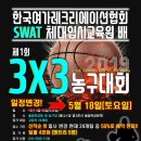 제 1회 한국여가레크리에이션배 고등부 3x3 농구대회 이미지