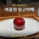 아메아메 | 광주 롯데백화점 신규 오픈 디저트 맛집 여울원 링고아메 솔직한 내돈내산 후기