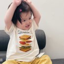 한국세탁 | 콘크리트브레드 메이드 토스트 티, 샌드위치 팬츠 18개월 아기 사이즈 세탁 착용 후기