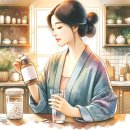 수채화 피부관리