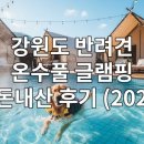 반려견 동반 가능한 강원도 프라이빗 온수풀 글램핑장, 내돈내산 후기 모음
