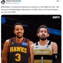 [NBA]애틀랜타 트레 영 ＜--＞ 워싱턴 CJ 맥컬럼, 코리 키스퍼트 트레이드 이미지