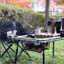 원테이블 | 캠핑테이블 IGT KZM 원폴딩 바스켓 후기