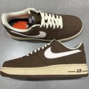 3592 | 나이키 에어포스 브라운 FZ3592-259 리뷰 카카오 와우 코코넛 밀크 사이즈