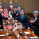Trump Sees a ‘Lot of Progress’ on North Korea During Seoul Visit 이미지