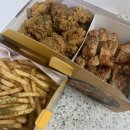 땅땅치킨 세트3번 (허브순살치킨+땅땅불갈비), 바삭허브감자 후기
