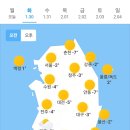 오늘의 날씨🌞☔️☃️, 2024년 1월 30일 화요일 이미지