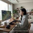 삼성 32인치 4K 모니터 S32D701 후기, 화이트 데스크테리어에 딱인 4K 가독성