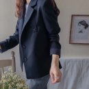 리린 | 리린 클래식 네이비 자켓 리뷰 봄 코디, 이 자켓 하나면 끝