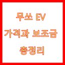 모아자동차정비 | 2025 무쏘 EV 가격과 보조금 총정리