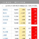 코로나바이러스19 국내외 현황 이미지