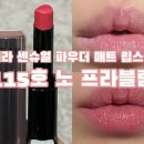 립스틱 추천｜헤라 센슈얼 파우더 매트립스틱 115호 노 프라블럼 찐 후기 [발색, 발림성, 지속력 등]👄💕