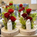 분당요한성당 | 분당 성요한성당으로 배송된 프리저브드플라워 LED 성모 유리돔