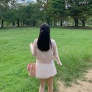 리즈컬러 | 리즈 스완 미니스커트 애프리콧 컬러 후기 leeds