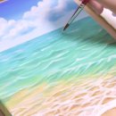 풍경을 담은 아크릴화 이미지