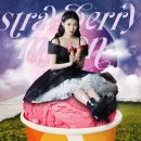 IU Digital Single ＜strawberry moon＞ 발매 안내 이미지