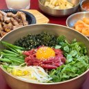 곳간채숨은고기 | 공덕역 점심 한식 가성비 밥집 호랭이곳간 비빔밥 냉면