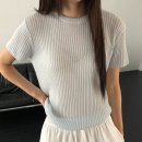 베네핏 린넨골지반니트 이미지