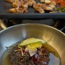 부추랑 삼겹살 이미지