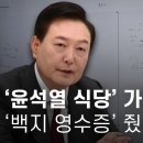 검찰, &#39;윤석열 식당&#39; 이름·결제 시간 가린 ‘백지 영수증’ 줬다 - 뉴스타파 이미지