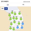 ＜오늘의 날씨 🌞☔️☃️＞ 2023년 2월 21일 화요일 이미지