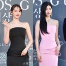 같은 시상식에서 드레스 겹친 두 여배우(62회 백상예술대상)