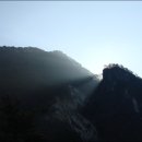 07.11.12월악산 운해와 복자기나무 단풍 이미지