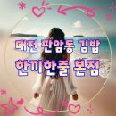 세븐일레븐대전중리본점 | 대전 판암동 김밥 맛집 한끼한줄 본점 포장 후기 메뉴 추천까지