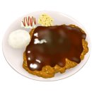 자연 담은 돈가스 이미지