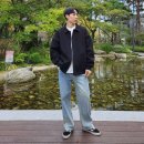 겟잇센스 | 30대 빅사이즈 남자 가을 자켓 추천 겟잇온 바시티 아우터 착용후기