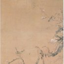 대화사 | &lt;옛 그림&gt; 화조사군자, 단원 김홍도 고매명금(古梅鳴禽)