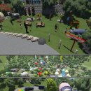 테마파크 펜션 이미지